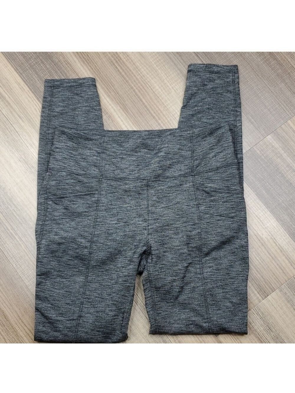 Athleta Metro Skinny Pants Leggings High Waisted Side Back Pockets Womens M
